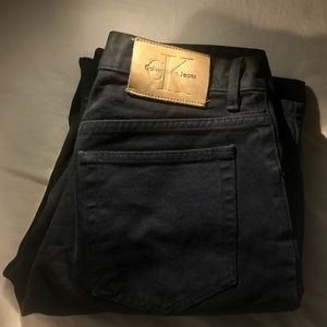 Calvin Klein Black Denim Pant